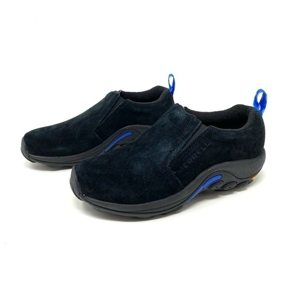 Merrell Jungle Moc Ice+ Women’s J37844 Black Suede Waterproof Slip On Shoes - Picture 2 of 7